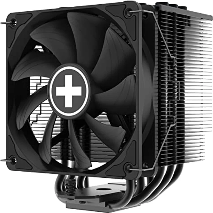Xilence M906 AMD und Intel CPU Kühler, AM5/AM4, LGA 2066/2011/1700/1200/1151/1150/1155/1156, 250W TDP, leiser 120mm FDB PWM Lüfter, optimal für hohe Kühlanforderungen im Gaming und Streaming, schwarz – Bild 4