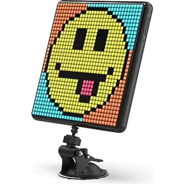 Divoom Pixoo Max Digitaler Rahmen mit APP gesteuertem 24,4 cm LED-Bildschirm, montierbares programmierbares Display, Bluetooth-Wecker - Preisvergleich – Bild 1