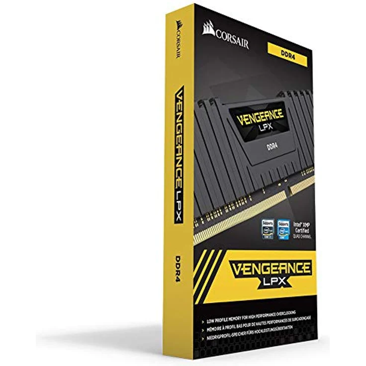 Corsair Vengeance LPX 16GB (1x16GB) DDR4 2666MHz C16 XMP 2.0 High Performance Desktop Arbeitsspeicher, Schwarz – Bild 4