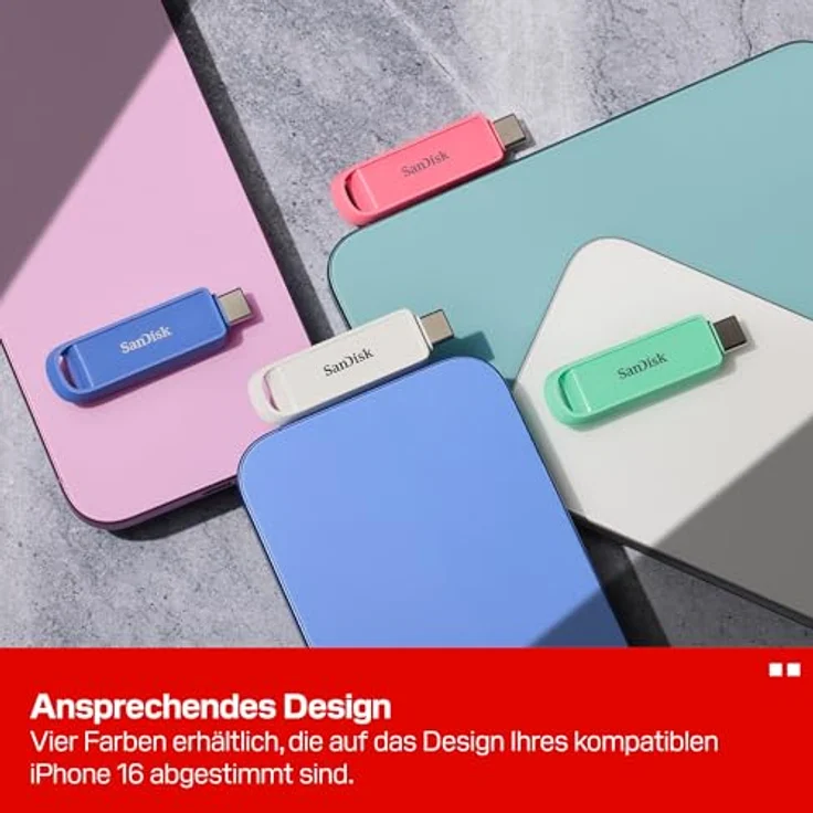 SanDisk Phone Drive USB-C Arctic White, 1TB USB Stick mit schneller Datenübertragung bis zu 150 MB/s – Bild 8