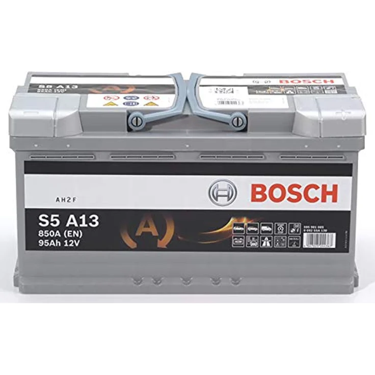 Bosch S5A13, AGM-Batterie 12V 95Ah mit 850A Kaltstartstrom, wartungsfrei und auslaufsicher – Bild 2
