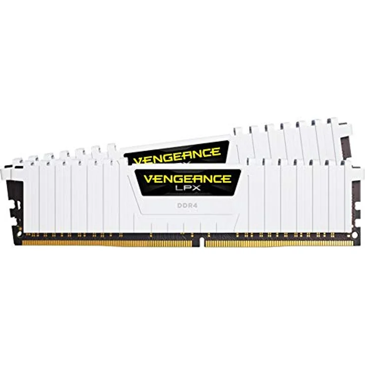 Corsair Vengeance LPX 16GB (2x8GB) DDR4 3000MHz C16 XMP 2.0 High Performance Desktop Arbeitsspeicher Kit, Weiß - Preisvergleich – Bild 2