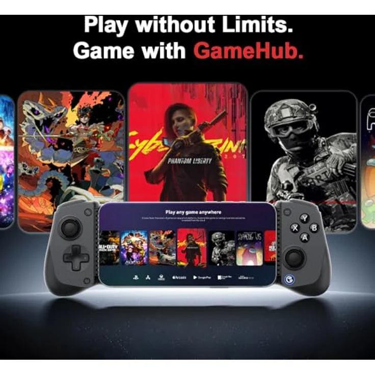 GameSir X5s, Bluetooth Gaming Controller für Switch 2/Android/iOS/PC, mit Hall Effekt Joystick, Dual HD Rumble Motoren, Turbo Funktion, leicht und mobil – Bild 8