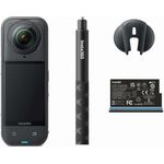 Insta360 X5 Starter Bundle, Action Cam mit 30p, Bluetooth, WLAN, Schwarz