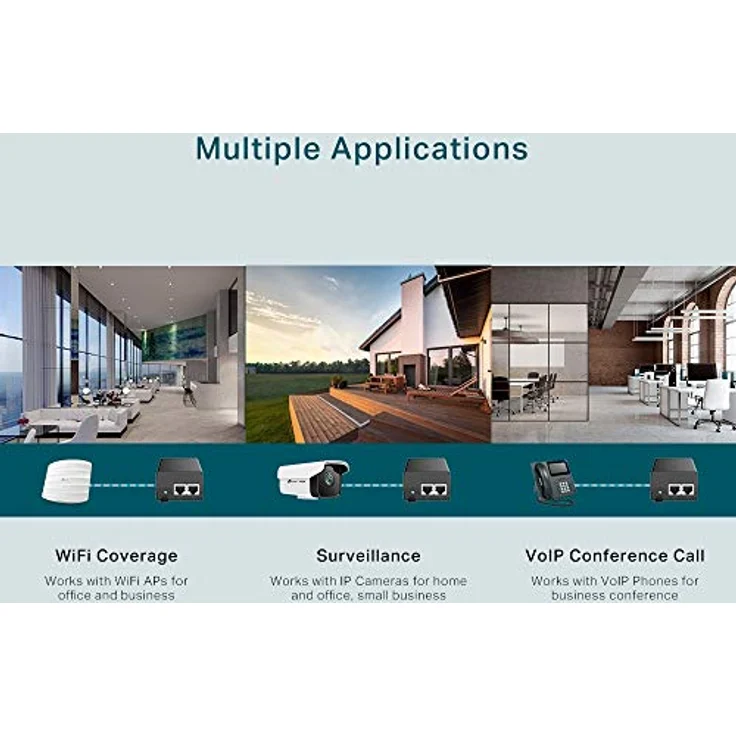 TP-Link TL-PoE160S IEEE 802.3af PoE+-Leistungsinjektor – Bild 4