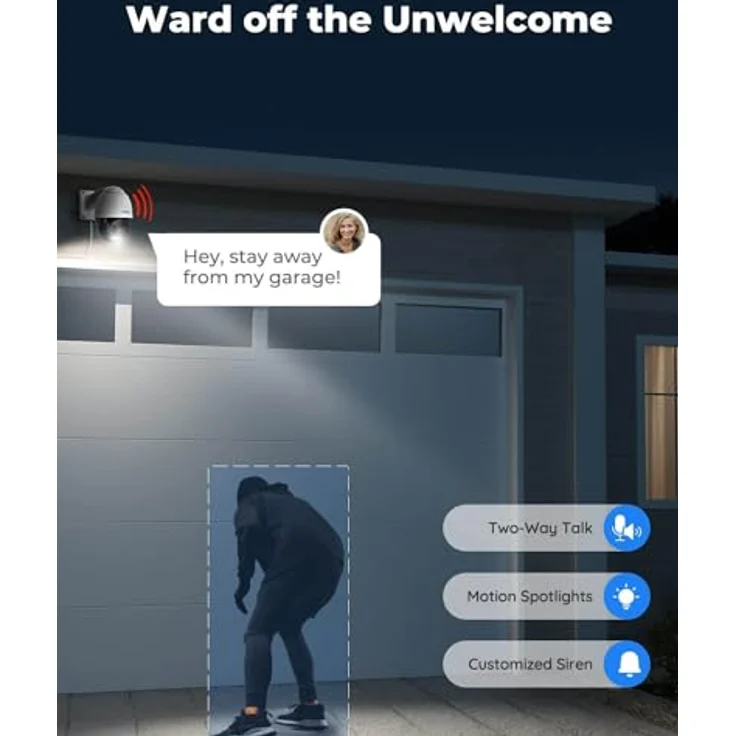 Reolink RLC-823A IP-Sicherheitskamera, Innen & Außen, 3840 x 2160 Pixel, Wand – Bild 4