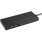 Kensington SD4842P USB-C Triple Video HD (1080p @ 120Hz) Dockingstation, bis zu 100 W Leistungsabgabe, 5 x Plug-and-Charge USB-Anschlüsse, hergestellt aus 73 % recyceltem Material, K32810EU
