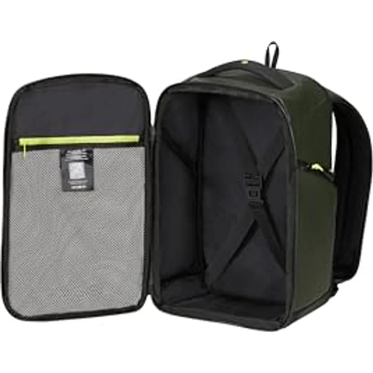 Samsonite Paradiver Light, Ryanair Kabinentasche 40 x 20 x 25 cm, 20 L, 0,80 kg, Handgepäck Rucksack XS Underseater, Grün (Jungle Green) – Bild 5