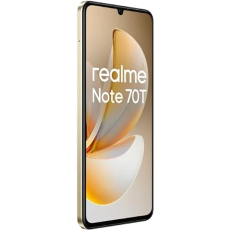 Realme 70T, Smartphone mit 256GB Speicher, 6.75 Zoll Display, 50 MP Dual-Kamera, Gold, Android™ 15, Dual-SIM, IP64 zertifiziert – Bild 4