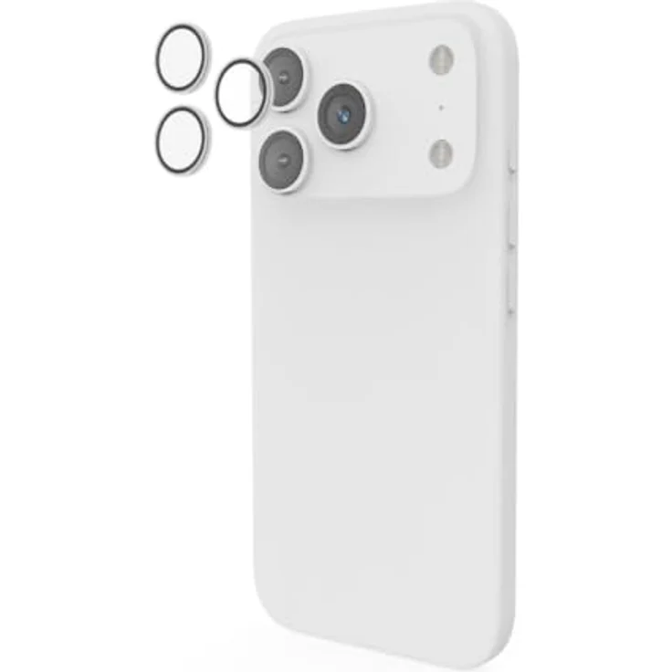 Hama 233332 Lens Protect Kameraobjektivschutz, gehärtetes Glas 9H für Apple iPhone 18 Pro / 18 Pro Max, Schlagfest und Kratzresistent – Bild 1