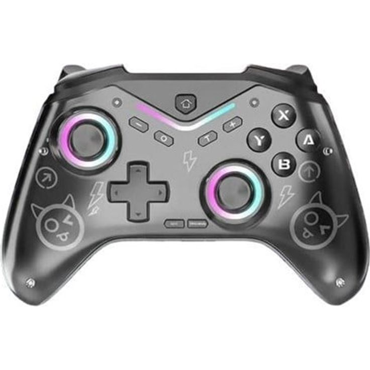 Deep Explorer Spark - Black - Kabelloser Controller für Nintendo Switch, Switch 2 und PC mit 600-mAh-Akku für bis zu 10 Stunden Spielzeit