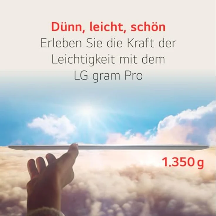 LG gram 17 Zoll Notebook - Ultraleichtes Intel Core Ultra7 Laptop (16GB RAM, 1TB Dual SSD, 21,5h Akkulaufzeit, IPS Panel Anti-Glare Display, Win 11 Pro) - Schwarz – Bild 5