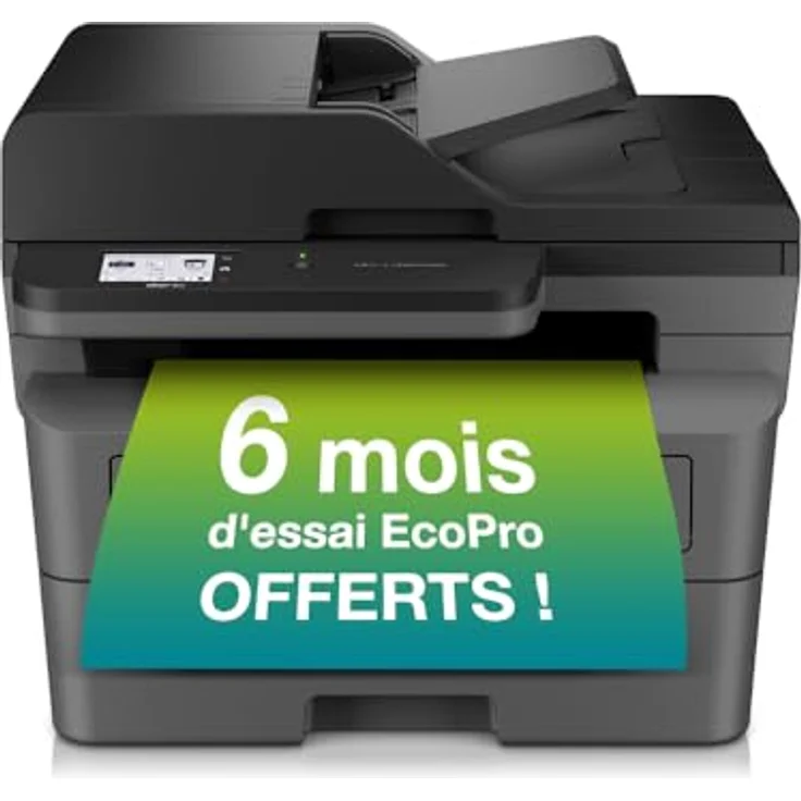 Brother MFC-L2860DWE Multifunktions-Laserdrucker, 34 ppm, Duplexdruck, 6,8 cm Touchscreen-Farbdisplay, WLAN 5 GHz - Schwarz - Preisvergleich – Bild 1