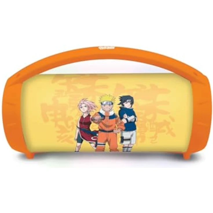 Lexibook BTP585NAZ, Naruto, Leuchtender kabelloser Lautsprecher mit Mikrofon, Stereo-Sound, Karaoke-Funktion, USB- und SD-Karten-Anschluss, Wiederaufladbarer Akku – Bild 2