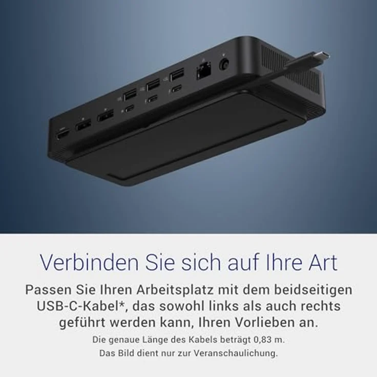 Dell USB-C® Dockingstation Pro SD25TB5, Thunderbolt 5 mit 300 W Leistung und Remotemanagement – Bild 6