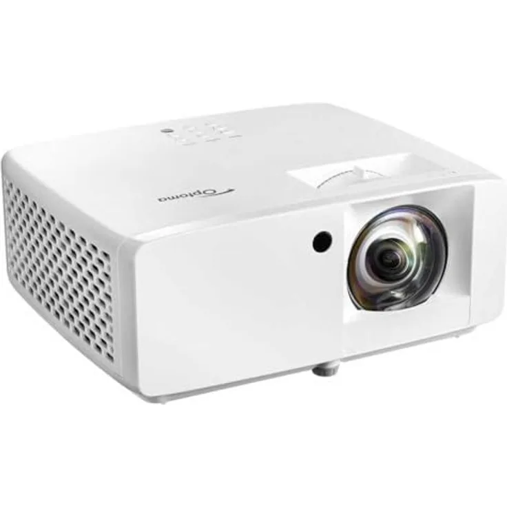 Optoma ZW350ST Laser Projector, WXGA 3360lm, 3600 ANSI Lumen, DLP Technologie, Weiss