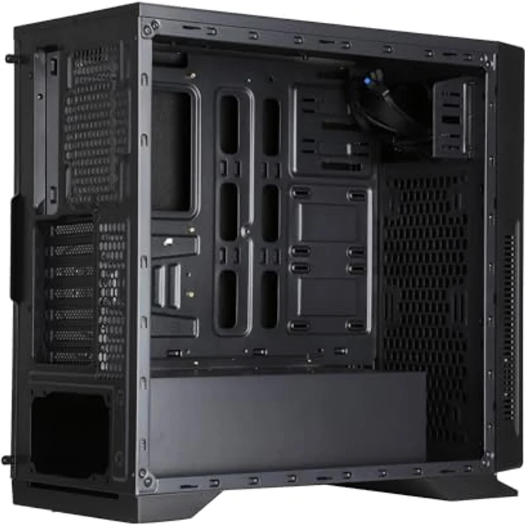 iTek Gehäuse SYLENT 07 EVO - Silent Middle Tower, 3x12cm Lüfter, Typ-C, 2xUSB3, schallabsorbierend, 0,7mm beschichtet – Bild 5