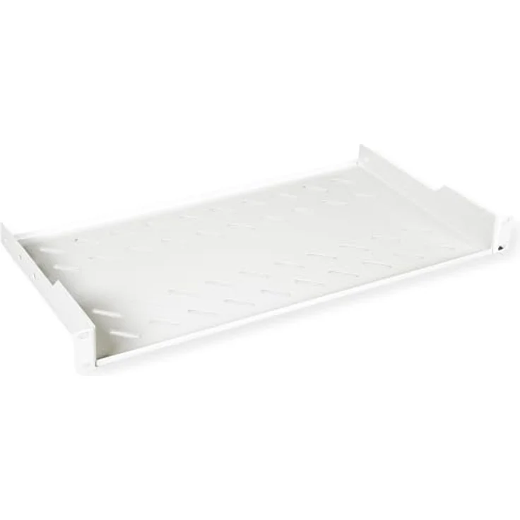 ROLINE 19-Zoll Fachboden 1 HE, perforiertes Lochblech für hohe Traglast bis 15 kg, grau – Bild 1