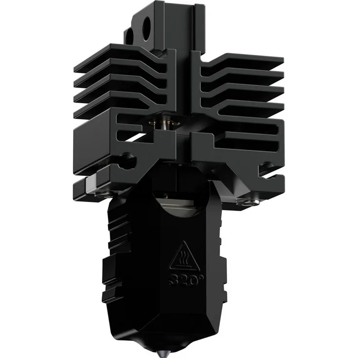 Phaetus Conch Hotend für BambuLab X1/P1, 0,4 mm EndCoat™-Düse, hohe Temperaturbeständigkeit bis 320 °C, Titanlegierung Heat Break, optimierte Durchflussleistung