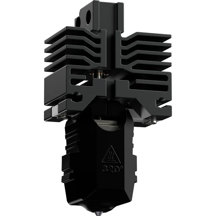 Phaetus Conch Hotend für BambuLab X1/P1, 0,4 mm EndCoat™-Düse, hohe Temperaturbeständigkeit bis 320 °C, Titanlegierung Heat Break, optimierte Durchflussleistung