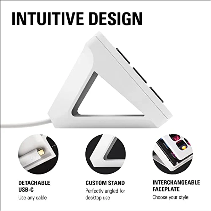 Elgato Stream Deck MK.2 White – Studio-Controller, 15 Makrotasten, Auslösen Von Aktion In Apps Und Software Wie OBS, Twitch, Youtube Und Anderen, Für Mac Und PC – Bild 3