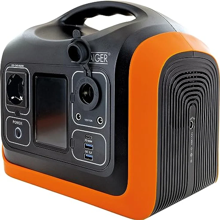 SCHWAIGER SOPS0600 Power Station 600W Solargenerator Wechselrichter Stromerzeuger Notstromaggregat Stromaggregat Stromgenerator Outdoor tragbar - Starke Stromversorgung mit 600 Watt, für Camping geeignet – Bild 5