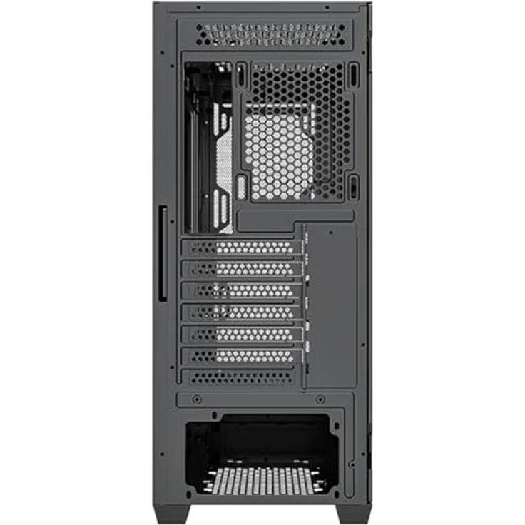 Xilence ATX Miditower (Mini ITX, ATX, mATX), PC Gehäuse, Schwarz – Bild 8