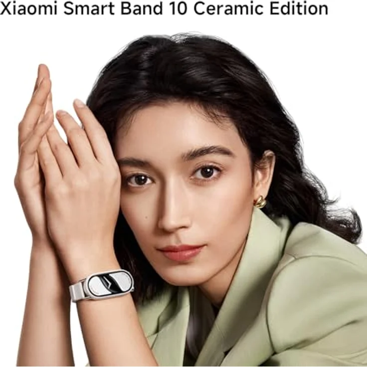 XIAOMI Smartband 10, Fitness Tracker mit AMOLED Display, 4,37 cm, 21 Tage Akkulaufzeit, Glasier Silver – Bild 8