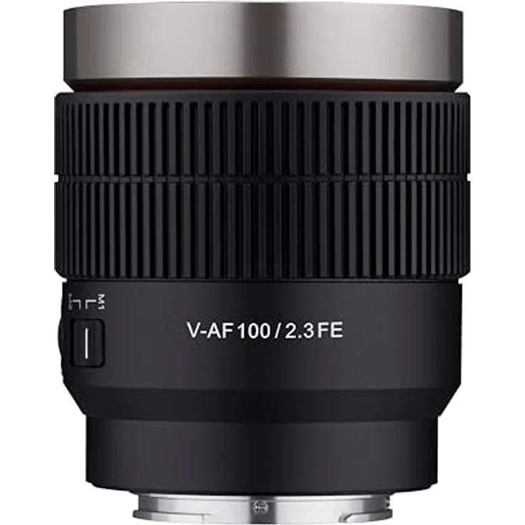 Samyang V-af T 2.3/100 FE Sony E Objektiv, Schwarz – Bild 2