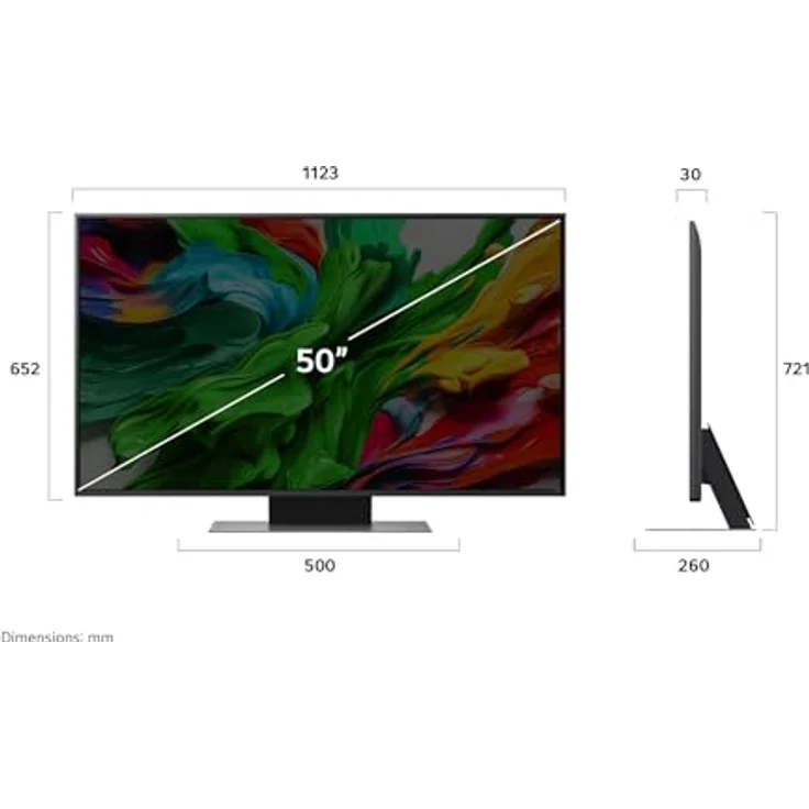 LG QNED evo AI 50QNED86A6C, 50 Zoll QNED 4K Ultra HD Smart TV mit HDR10, HLG, α7 AI-Prozessor und Dolby Vision – Bild 5