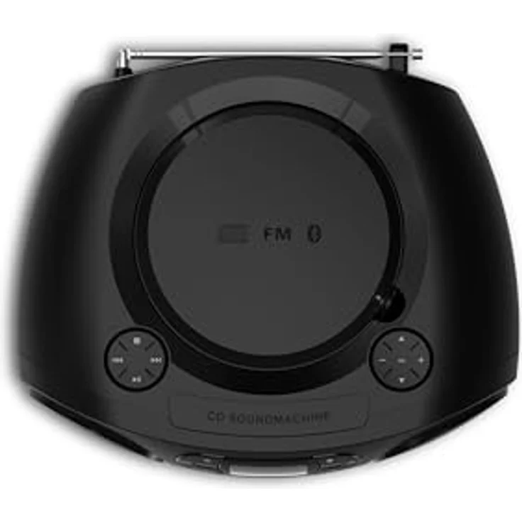 Philips Tragbare CD-Soundmaschine TAZ2000, UKW-Radio mit Bluetooth 6.0, USB-Wiedergabe, Dynamic Bass Boost, 6-Watt-Stereo-Lautsprecher, Netz- oder Batteriebetrieb, Tragegriff – Bild 4