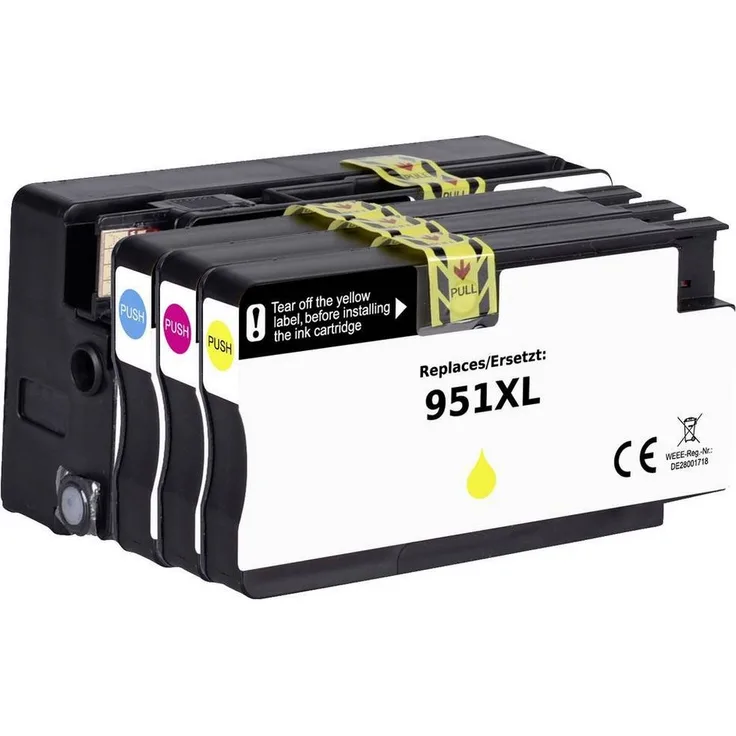 Renkforce Tinte ersetzt HP 950XL, 951XL, C2P43AE, CN045AE, Tintenpatrone, hochwertige Druckqualität zum Preisvorteil