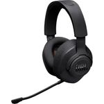 JBL Quantum 360 Kabellose Over-Ear Gaming-Kopfhörer mit 2,4 GHz/Bluetooth Dual Wireless-Verbindung, 22-Stunden-Akku, Multi-Plattform-Kompatibilität, abnehmbarem Mikrofon mit Stummschaltung, Schwarz