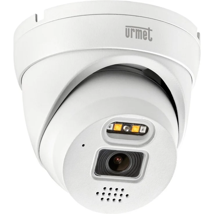 Grothe 5MPX IP Dome-Kamera Deterrence VK 1099/541, H.265+ / H.264+, 5MPX Auflösung, IR- und Weißlicht-LEDs, 2,8 mm Festobjektiv, 12 V DC oder PoE