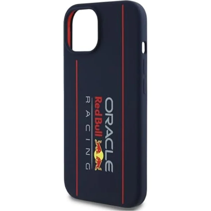 Red Bull Racing Silicone Oversize Vertical Logo MagSafe, Smartphone Hülle für iPhone 15 in Navy Blau – Bild 6