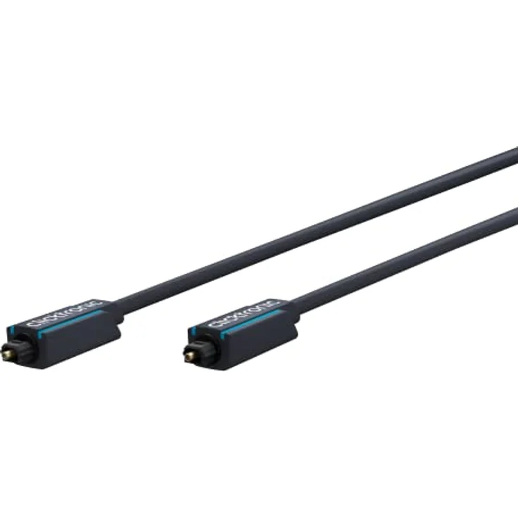 Clicktronic Casual Opto-Kabel, optisches Digitalaudiokabel mit 3,5mm Adapter, 3,0m – Bild 2