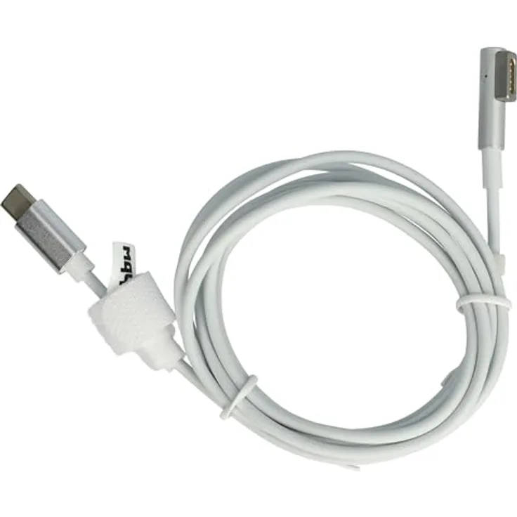 vhbw USB Typ C auf MagSafe 1 Adapterkabel, 170 cm, 65 W, weiß, kompatibel mit Apple A1278, A1342, A1185, A1330, A1280, A1181, A1184 Notebook, Laptop