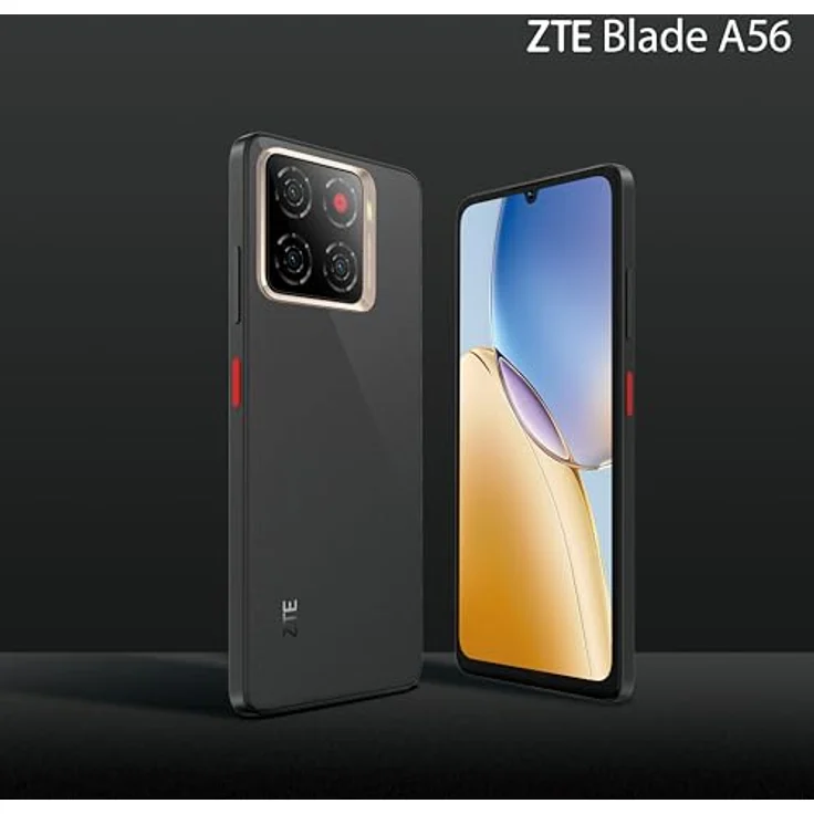 ZTE Blade A56, 4G Smartphone mit 4GB RAM, 64GB Speicher, 6,75 Zoll Display und Triple-Kamera, Celestial Black – Bild 7