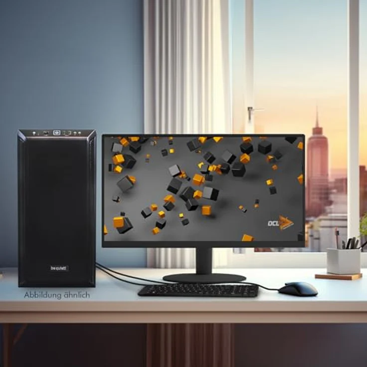 dcl24.de Office Business-PC Ryzen 9 7900X, GeForce RTX 3050, 32 GB RAM, 1000 GB SSD, Schwarz, Windows 11 Pro, WLAN – Bild 8