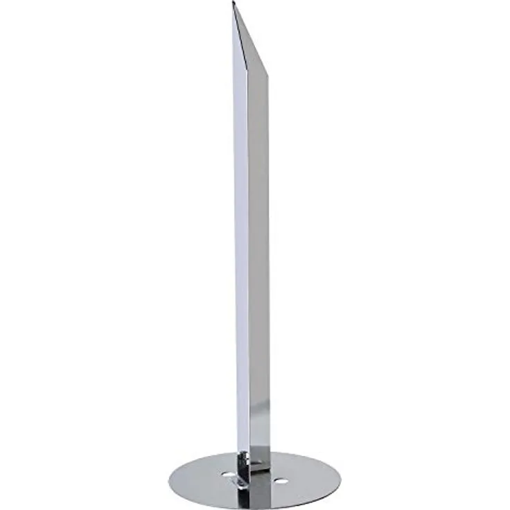 SLV mechanische Komponente ERDSPIESS für ROX ACRYL POLE SQUARE POLE und GLOO PURE / Erdspieß für Außenlampe, Beleuchtung von Garten, Terrasse, Pflanzen, Wegen, Aussen-Leuchte, Außen-Strahler / grau