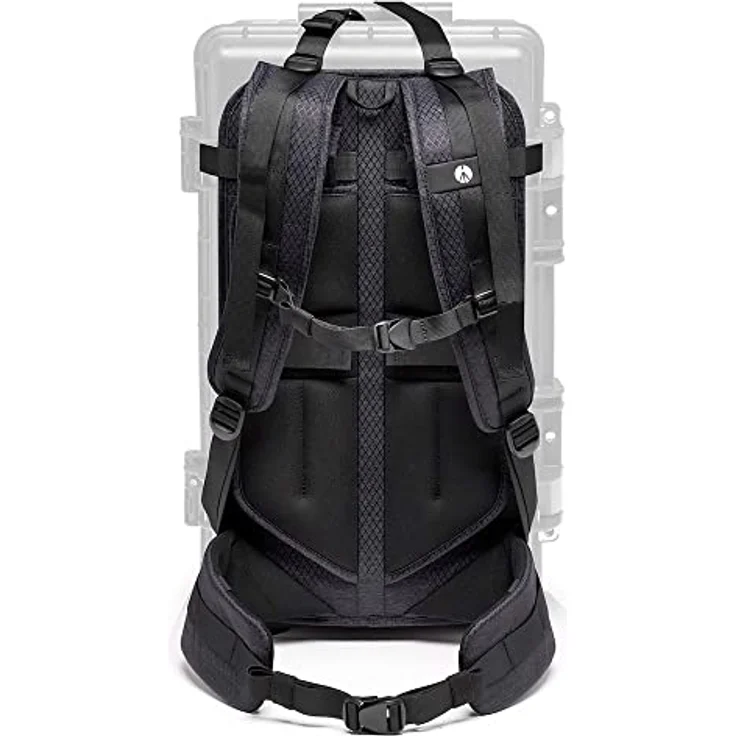 Manfrotto PRO Light Tough Chest Strap, Kompatibel mit Manfrotto Tough Hard Case, Brustgurt und Gürtel mit Gepolstertem Rücken, Wasserabweisend – Bild 4