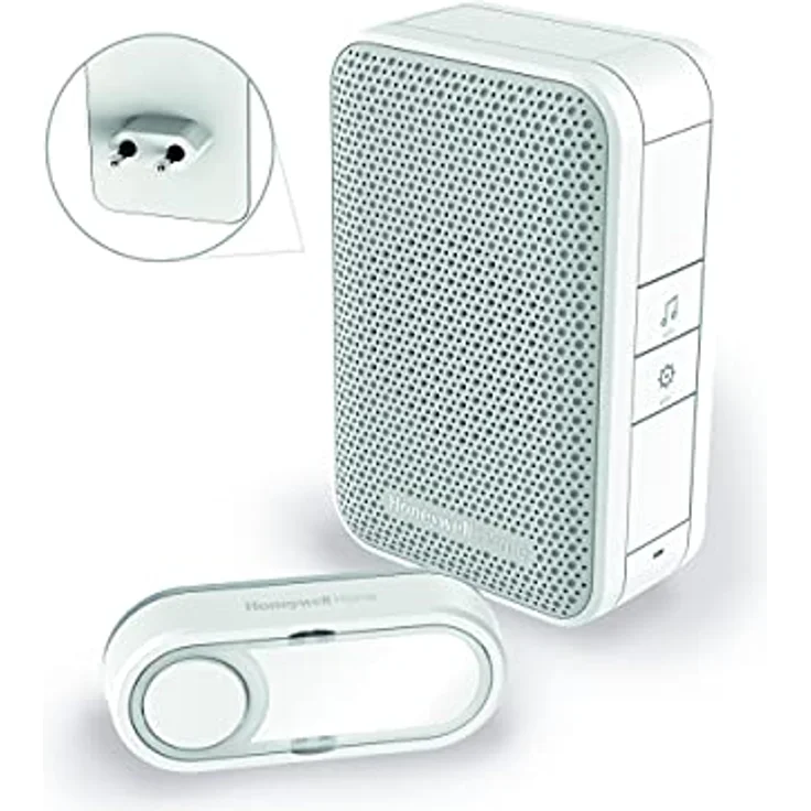 Honeywell Home Funk-Gong- Zwischenstecker-Set, 150 m, DC311SP2 – Bild 2