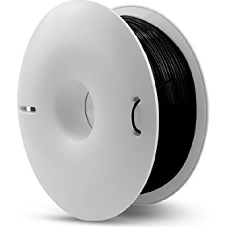 Fiberlogy F40-BLACK-175-085 3D Printing Filament, Schwarz, Drucktemperatur 200-220°C, Betttemperatur 50-70°C, 40D Shorehärte
