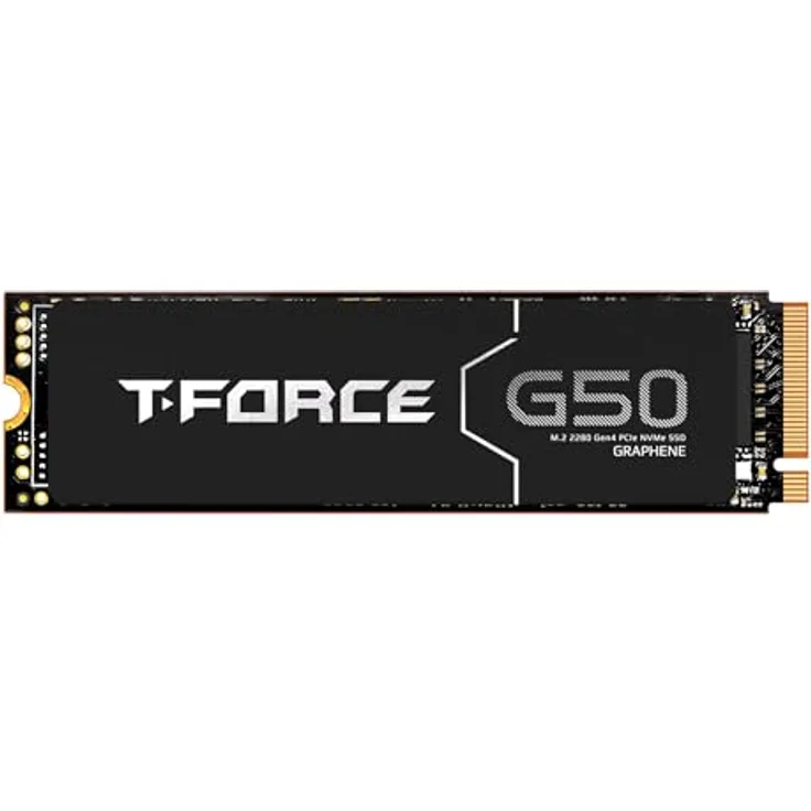 TEAMGROUP SSD T-Force G50 2 TB, ultraschlanker Graphen-Kühlkörper, optimierter Leistungsbetrieb