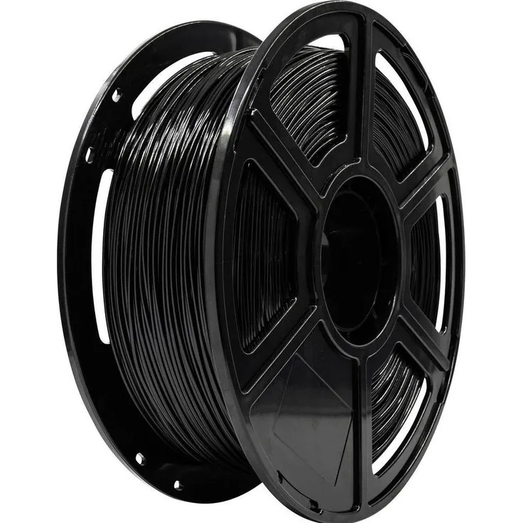 Renkforce RF-6838904, 3D Filament aus PETG, schwarz, 1.75 mm, 1000 g, hohe Festigkeit und Flexibilität, max. Drucktemperatur 230 °C