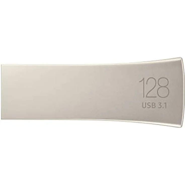 Samsung MUF-128BE3-EU BAR Plus 128 GB Typ-A USB 3.1 Flash Drive Champagne Silber – Bild 3