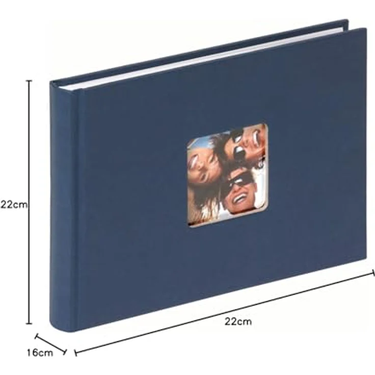 walther design FA-207-L Designalbum Fun, blau, 22 x 16 cm – Bild 9