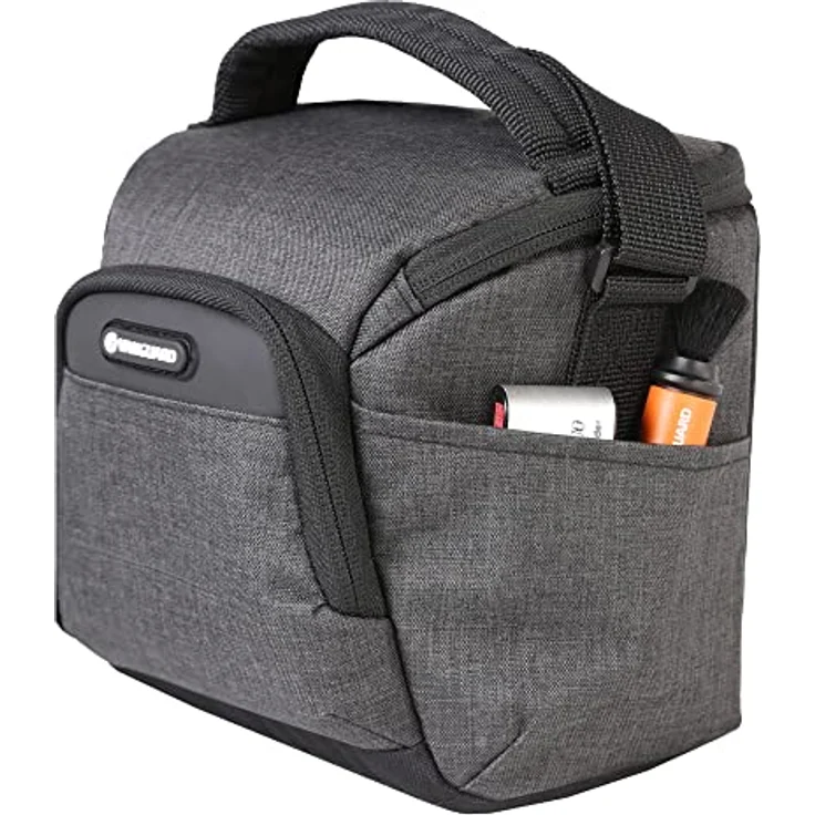 Vanguard Vesta Aspire 15GY, Schultertasche für Fotoequipment mit Rundumpolsterung, kompakt und stylisch, grau – Bild 5