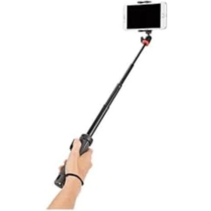 JOBY JB01550-BWW TelePod Mobile Stativ (geeignet ür Smartphone und Kamera inkl. Bluetooth Auslöser, Einbeinstativ -Selfie-Stick - Vlogging, Stativ mit Kugelkopf) – Bild 5