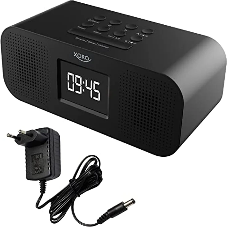 Xoro HMT 425 Basic, Digitales WLAN Internet Radio mit 2.8" Farbdisplay, USB Mediaplayer, FM/DAB+ Simulation und Weckerfunktion – Bild 1